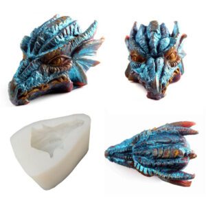 3D Dragon Silicone Mould