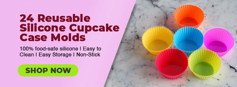 reusable silicone cupcake cases