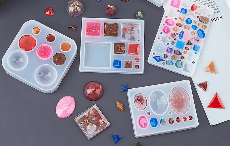 Resin Jewellery Silicone Moulds