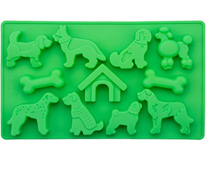 Dog themed silicone mould