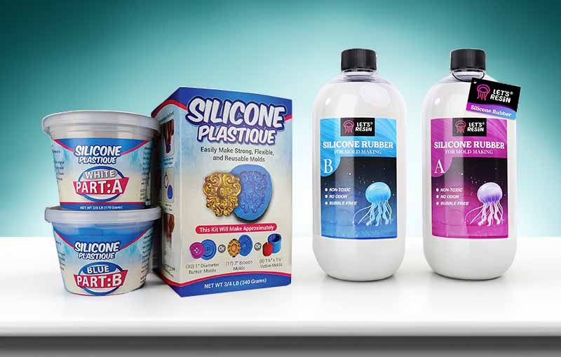 Silicone Plastique® 12 Ounce Mold Making DIY Food Safe Kit for Crafts –  Marvelous Molds